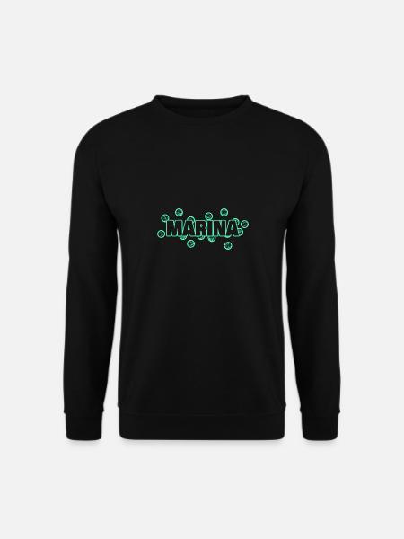 Marina als Lustig - Unisex Pullover - Schwarz