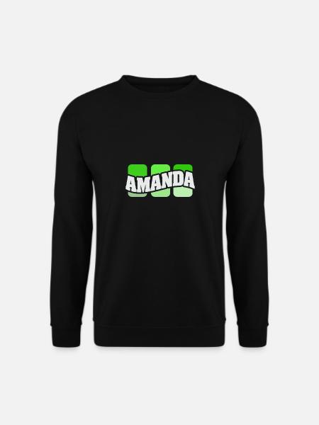 Amanda - Unisex Sweatshirt - black