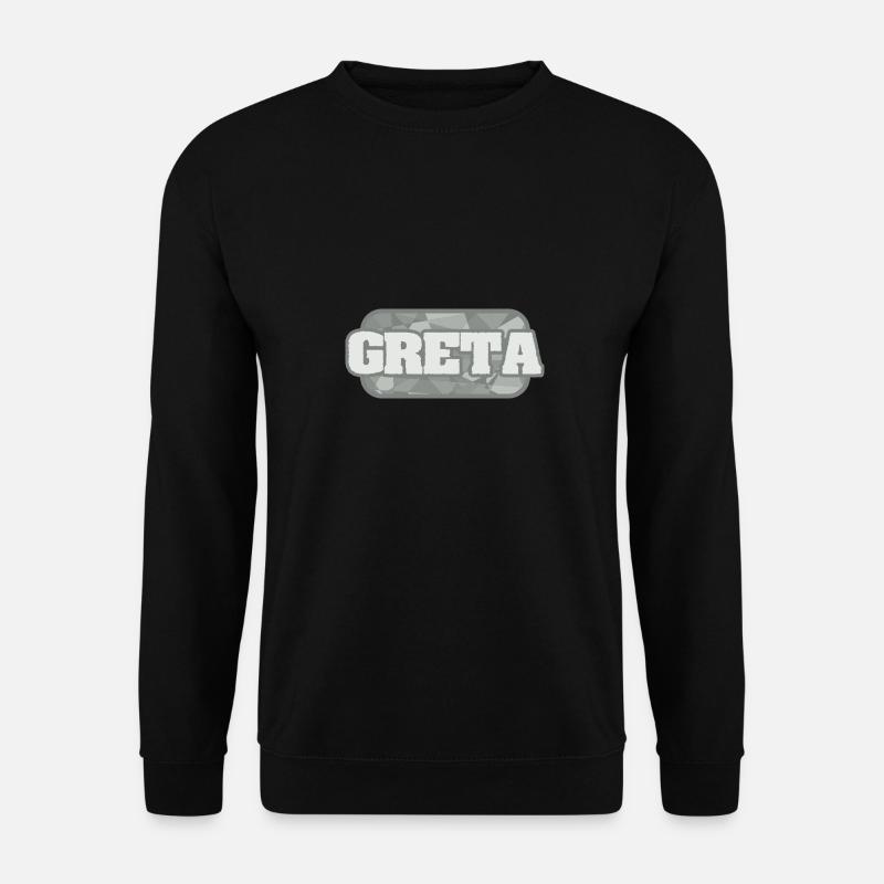 Greta as health - Unisex Sweatshirt - black