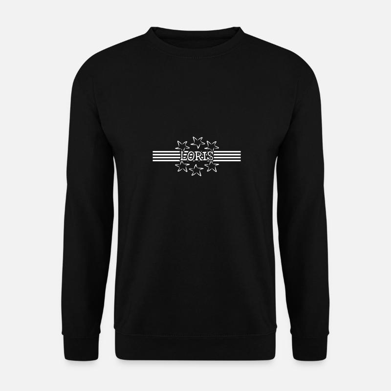 Loris en star - Sweat-shirt Unisexe - noir
