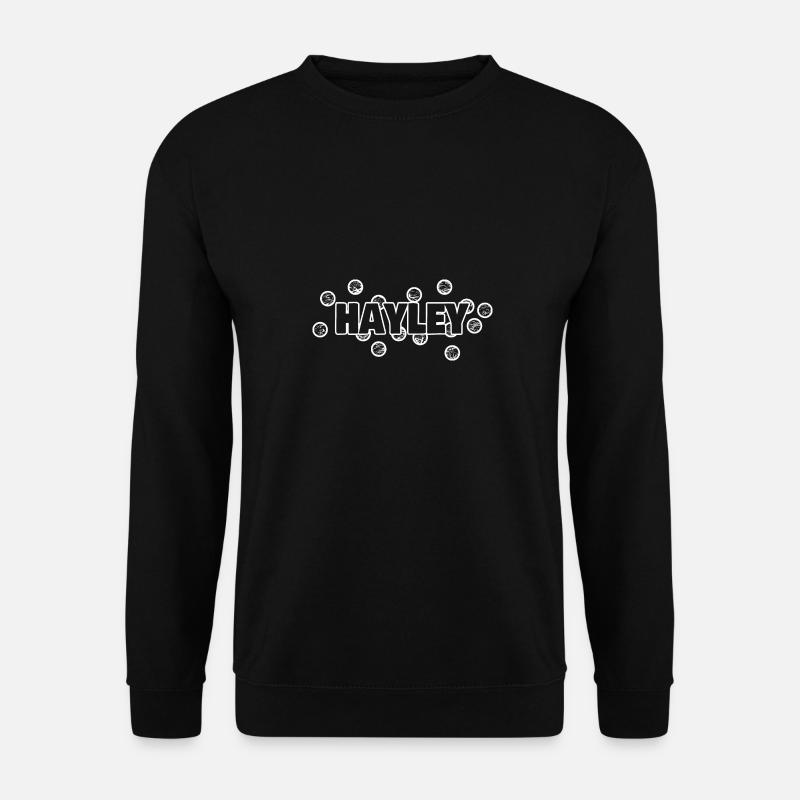 Hayley as bubbles - Unisex Sweatshirt - black