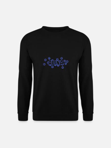 Chère Alina, - Sweat-shirt Unisexe - noir
