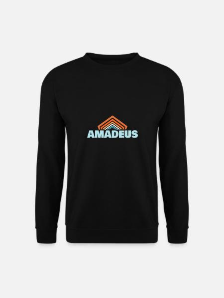 First name Amadeus - Unisex Sweatshirt - black