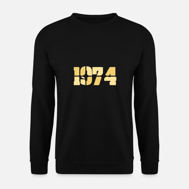 1974 - Unisex Pullover - Schwarz