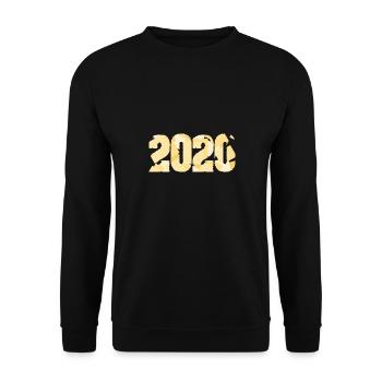 2020 - Unisex Sweatshirt - black - Front - Alina (178cm) & Michal (187cm)