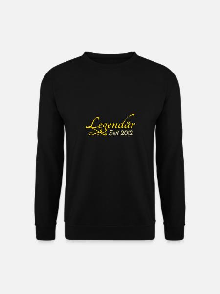 Jahr 2012 - Unisex Pullover - Schwarz