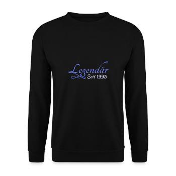 Heldin 1993 - Unisex Pullover - Schwarz - Vorne - Alina (178cm) & Michal (187cm)