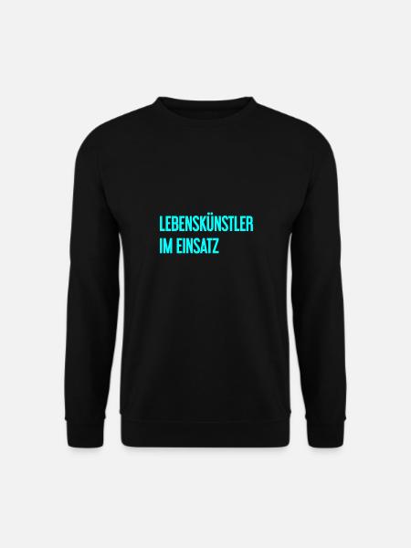 Artists of life in action - Unisex Sweatshirt - black
