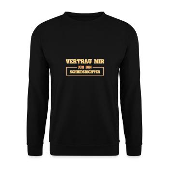 Referee - Unisex Sweatshirt - black - Front - Alina (178cm) & Michal (187cm)