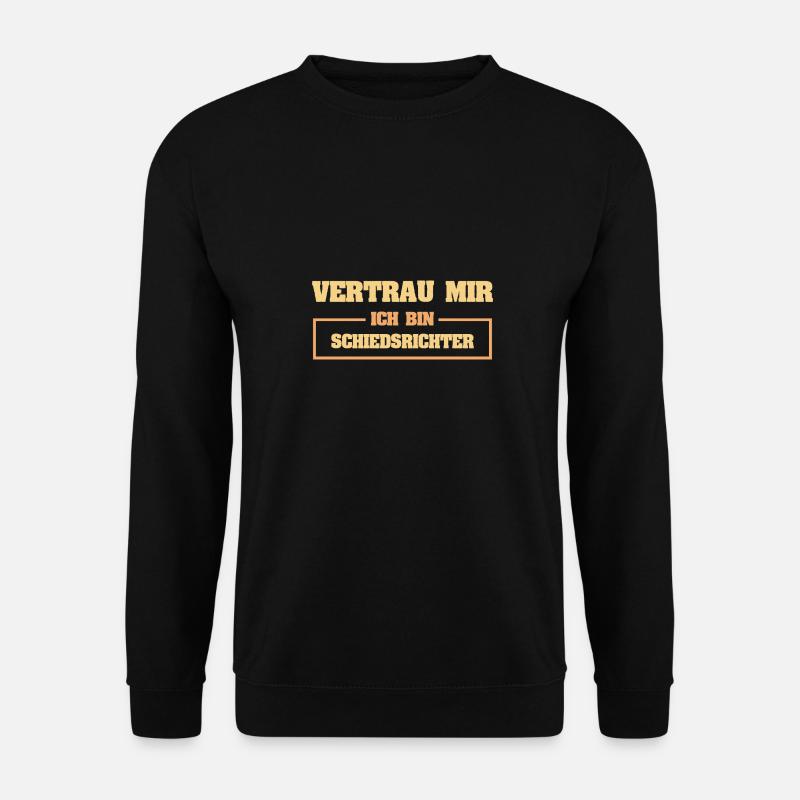 Schiedsrichter - Unisex Pullover - Schwarz