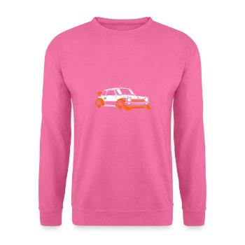 Rallye-Fahrzeug - Unisex Pullover - Pink - Vorne