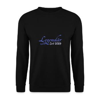 Heroine 2029 - Unisex Sweatshirt - black - Front - Alina (178cm) & Michal (187cm)