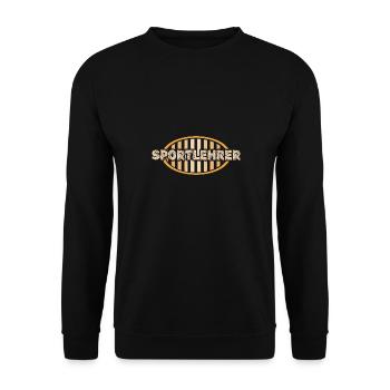 Physical education teacher as a job - Unisex Sweatshirt - black - Front - Alina (178cm) & Michal (187cm)