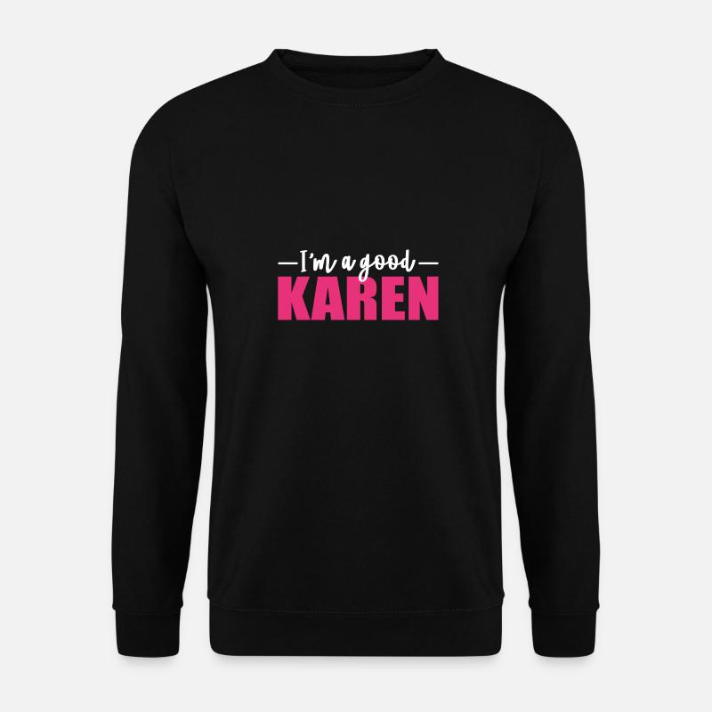 Karen - Unisex Pullover - Schwarz