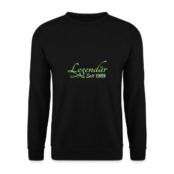 1989 - Unisex Sweatshirt - black - Front - Alina (178cm) & Michal (187cm)