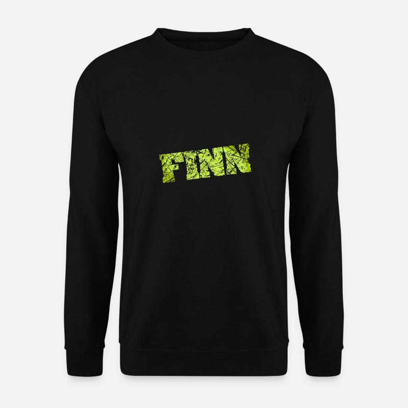 Finn - Unisex Pullover - Schwarz