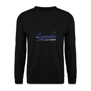 Heldin 2004 - Unisex Pullover - Schwarz - Vorne - Alina (178cm) & Michal (187cm)