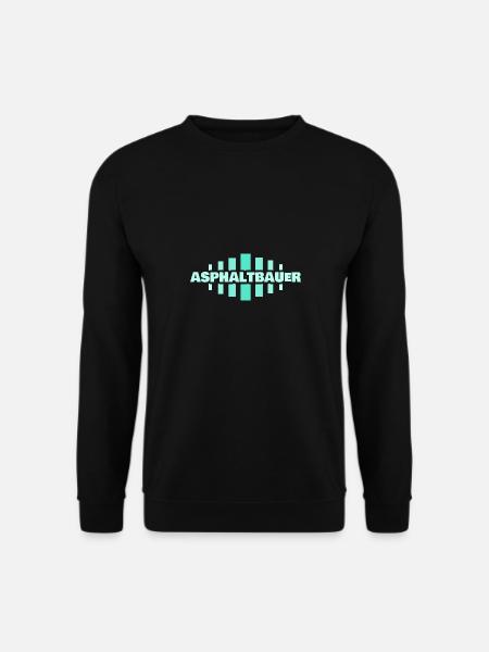 Geschenk für Asphaltbauer - Unisex Pullover - Schwarz