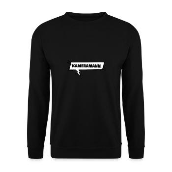 Bildung Kameramann - Unisex Pullover - Schwarz - Vorne - Alina (178cm) & Michal (187cm)