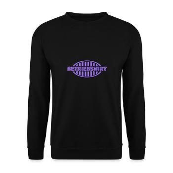 Geschenk für Betriebswirt - Unisex Pullover - Schwarz - Vorne - Alina (178cm) & Michal (187cm)