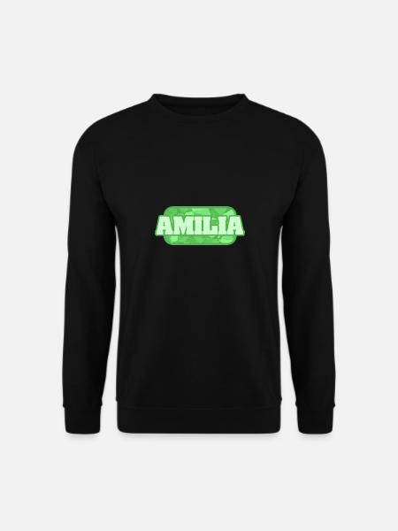 Gesundheit Amilia - Unisex Pullover - Schwarz