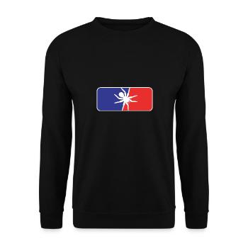 Tarantula sport league spider lover tarantula - Unisex Sweatshirt - black - Front - Alina (178cm) & Michal (187cm)