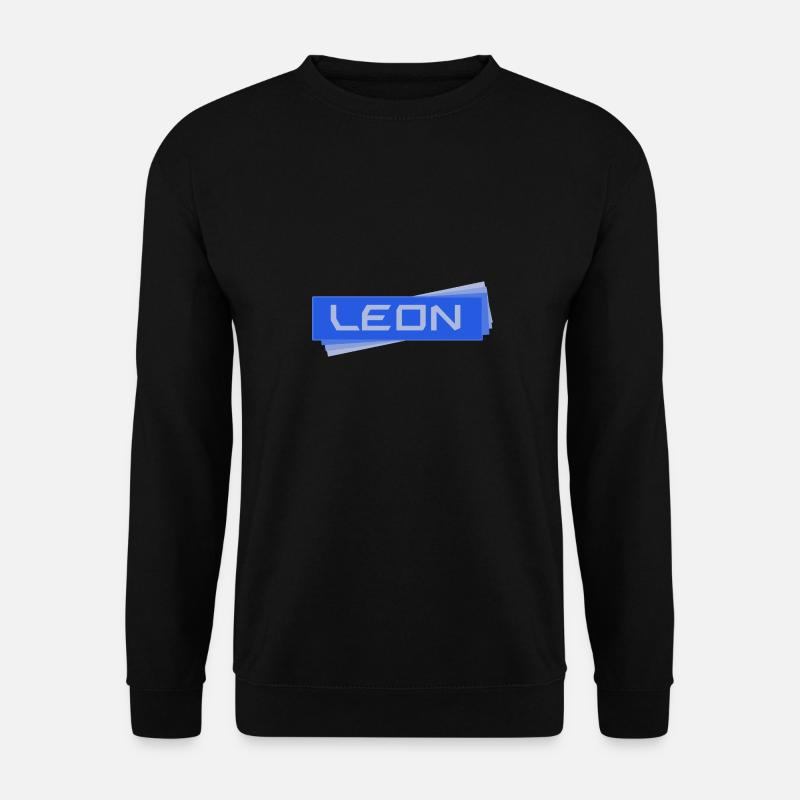 Geschenk für leon - Unisex Pullover - Schwarz