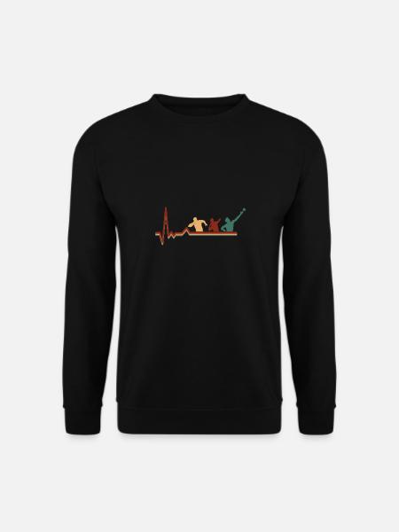 Kugelstoßen Werfen Leichtathletik - Unisex Pullover - Schwarz
