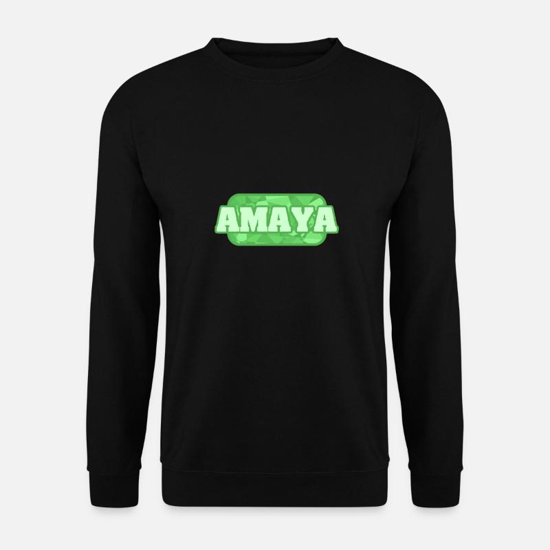 Bio Amaya - Unisex Pullover - Schwarz