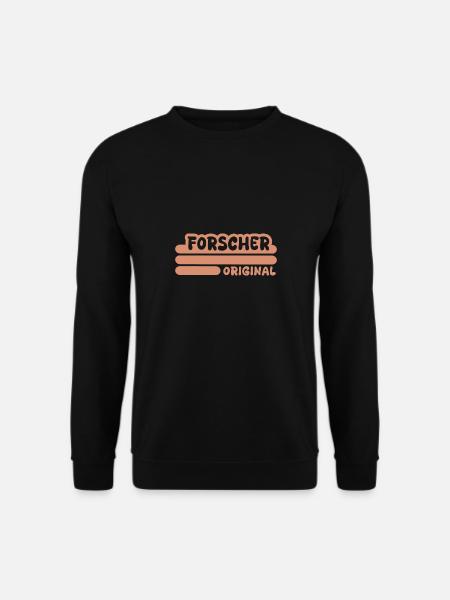 Researcher as a profession - Unisex Sweatshirt - black