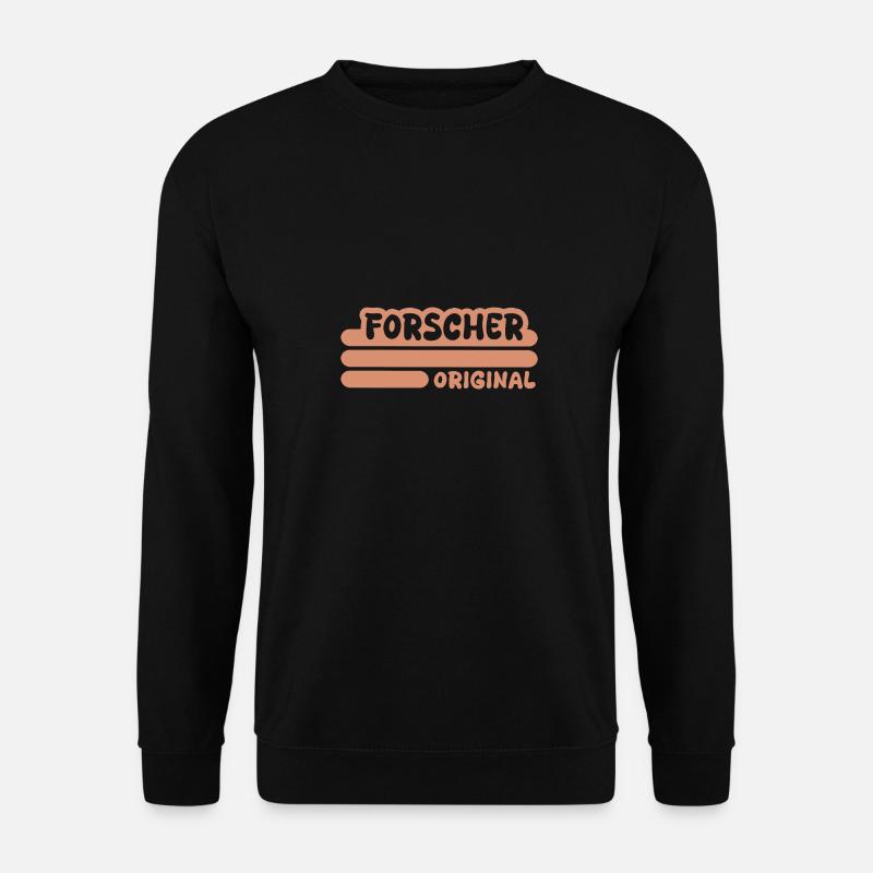 Forscher als Beruf - Unisex Pullover - Schwarz