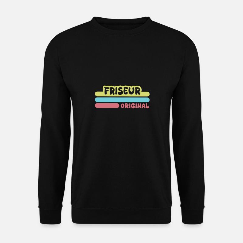 Vorname Friseur - Unisex Pullover - Schwarz