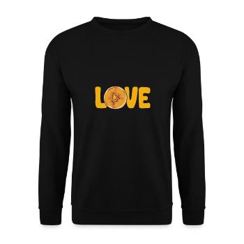 Pancake Breakfast Pancakes - Unisex Sweatshirt - black - Front - Alina (178cm) & Michal (187cm)
