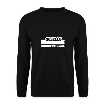 Profession compagnon - Sweat-shirt Unisexe - noir - Devant - Alina (178cm) & Michal (187cm)