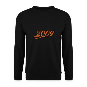2009 - Unisex Pullover - Schwarz - Vorne - Alina (178cm) & Michal (187cm)