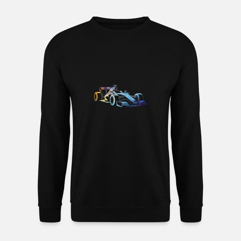 Rennwagen - Unisex Pullover - Schwarz