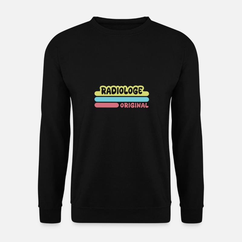 First name Radiologist - Unisex Sweatshirt - black