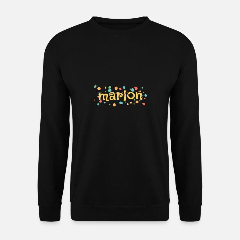 Marlon - Unisex Sweatshirt - black