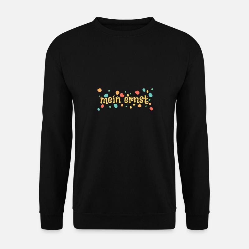 Ernst - Unisex Pullover - Schwarz
