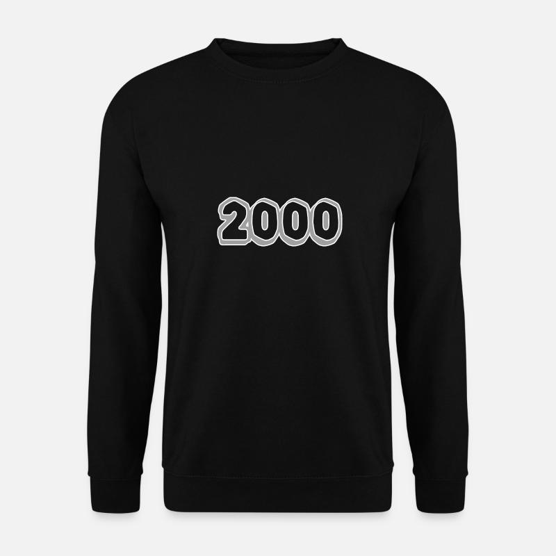 Geboren 2000 - Unisex Pullover - Schwarz