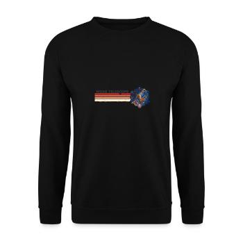 Webb Telescope w. Pillars of Creation JWST - Unisex Sweatshirt - black - Front - Alina (178cm) & Michal (187cm)