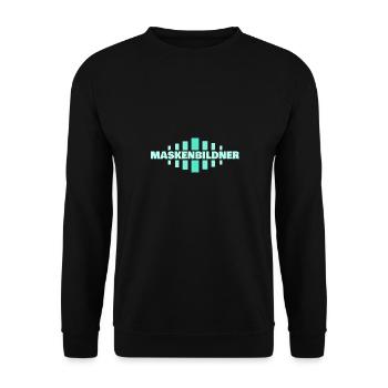 Make-up artist - Unisex Sweatshirt - black - Front - Alina (178cm) & Michal (187cm)