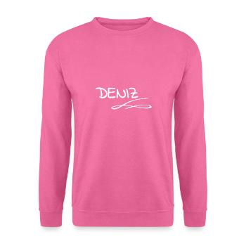 Deniz as a given name - Unisex Sweatshirt - pink - Front