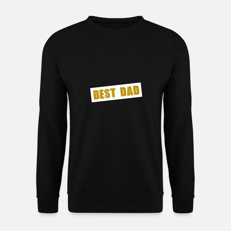No.1 BEST DAD T-Shirt - Unisex Pullover - Schwarz