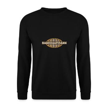 Banquier - Sweat-shirt Unisexe - noir - Devant - Alina (178cm) & Michal (187cm)