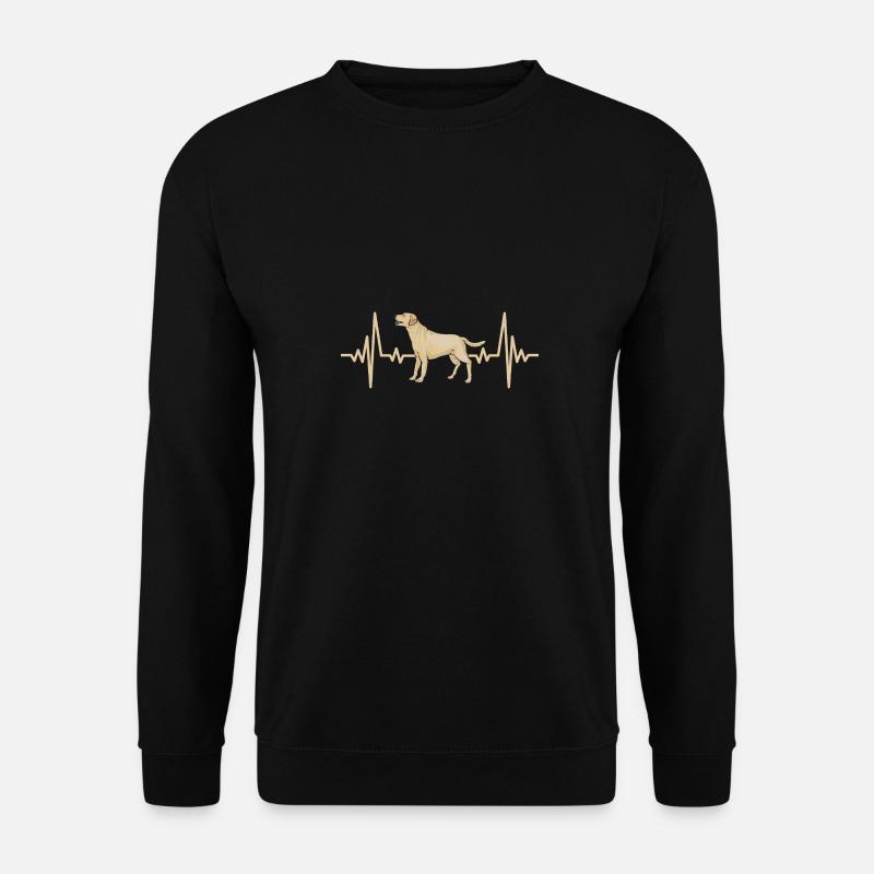 Yellow Labrador Retriever - Unisex Sweatshirt - black