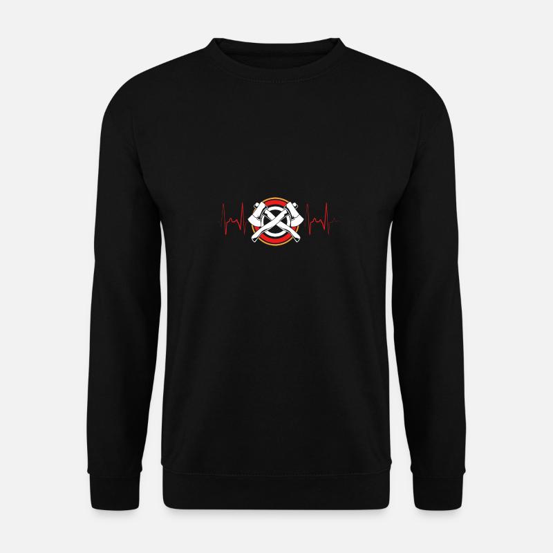 Lancer de hache - Sweat-shirt Unisexe - noir