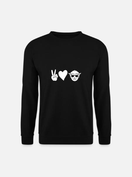Shepherd Sheep - Unisex Sweatshirt - black