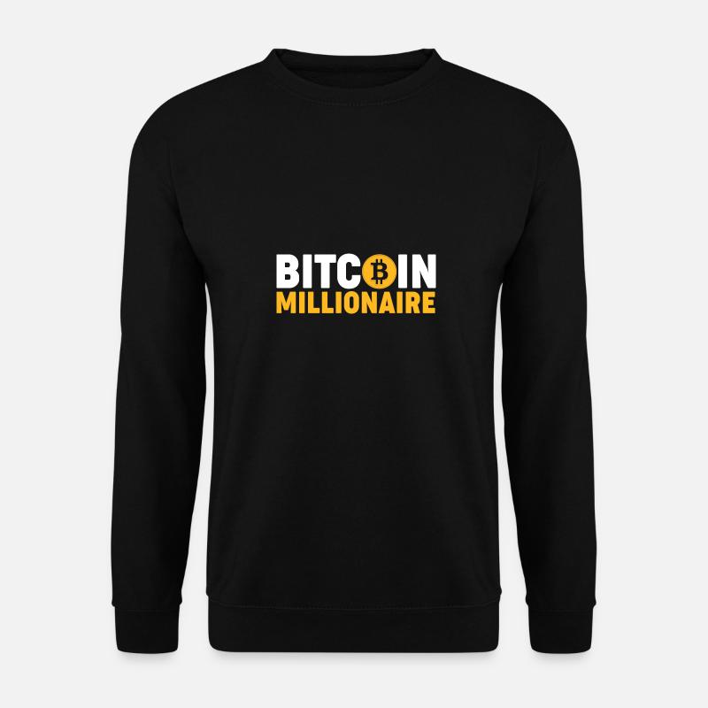 Bitcoin Millionaire - Unisex Sweatshirt - black