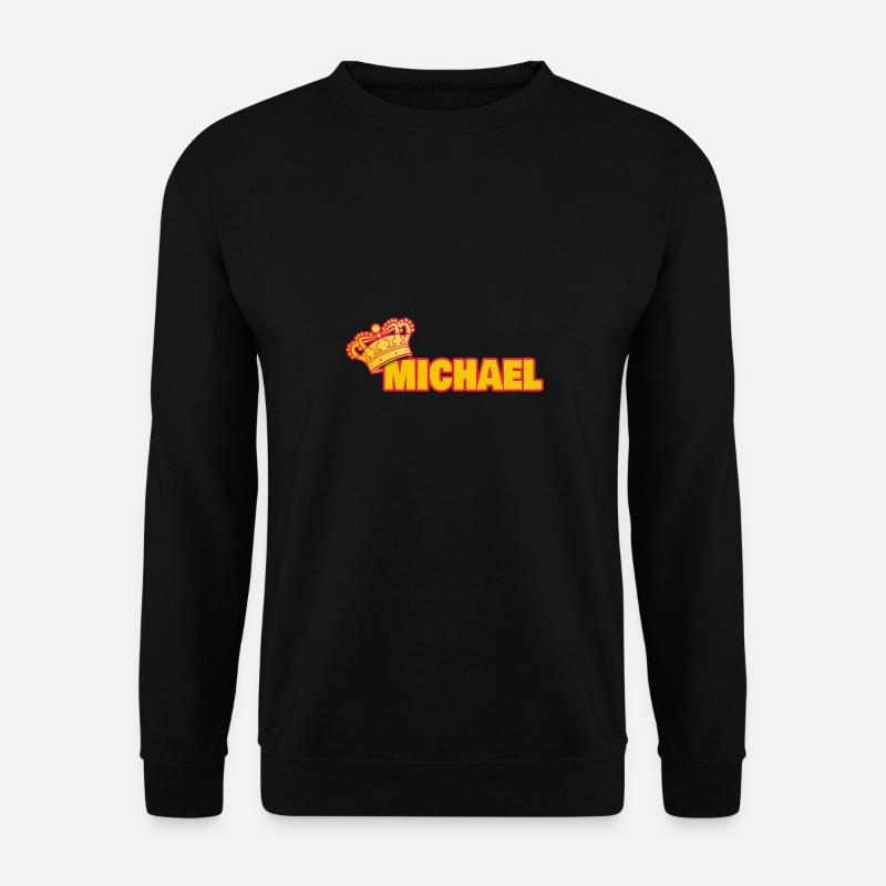 Crown for Michael - Unisex Sweatshirt - black